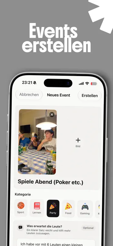 Gathered: Events & Freunde screenshot 4 of 5