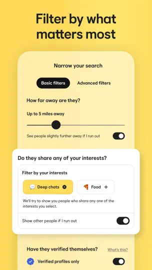 Bumble Dating App: Meet & Date iPhone Ekran Görüntüsü 7