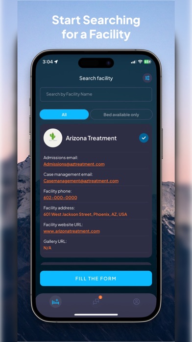 Drug Rehab Finder iPhone screenshot 5 - Medical app
