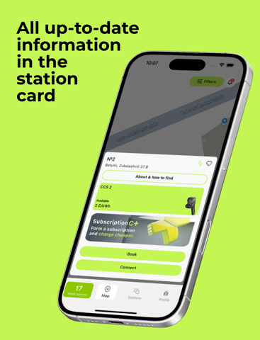 Charger Plus Georgia iPad screenshot 3 - Navigation app