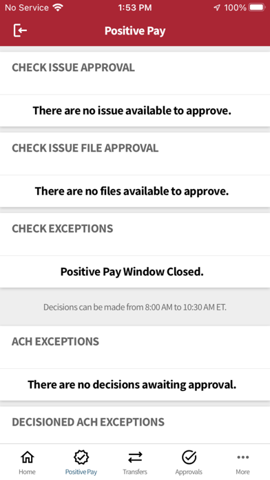 Generations Bank Business Screenshot
