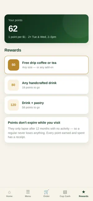 The Saucy Cup screenshot 1