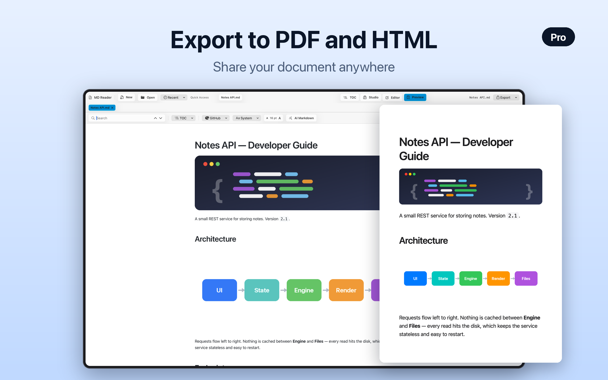 Markdown Reader & Editor: MD screenshot 27