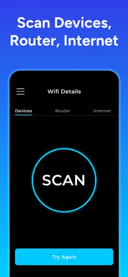 Captura de pantalla de Wifi Analyzer: Network Scanner en iPhone 5