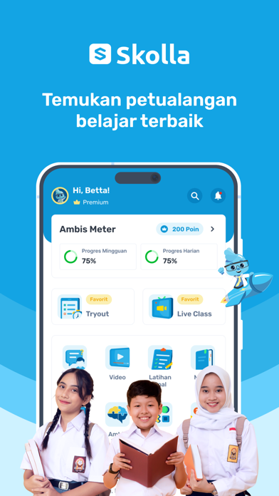 Skolla: Bimbel SD-SMA & UTBK Screenshot