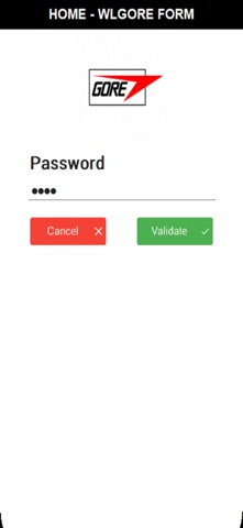 WLGORE FORM Screenshot 1 of 3