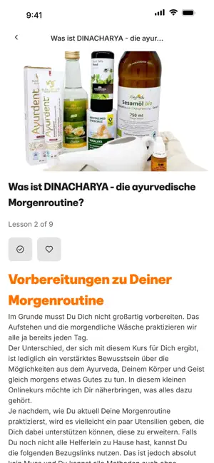 Ayurveda Leben screenshot 3
