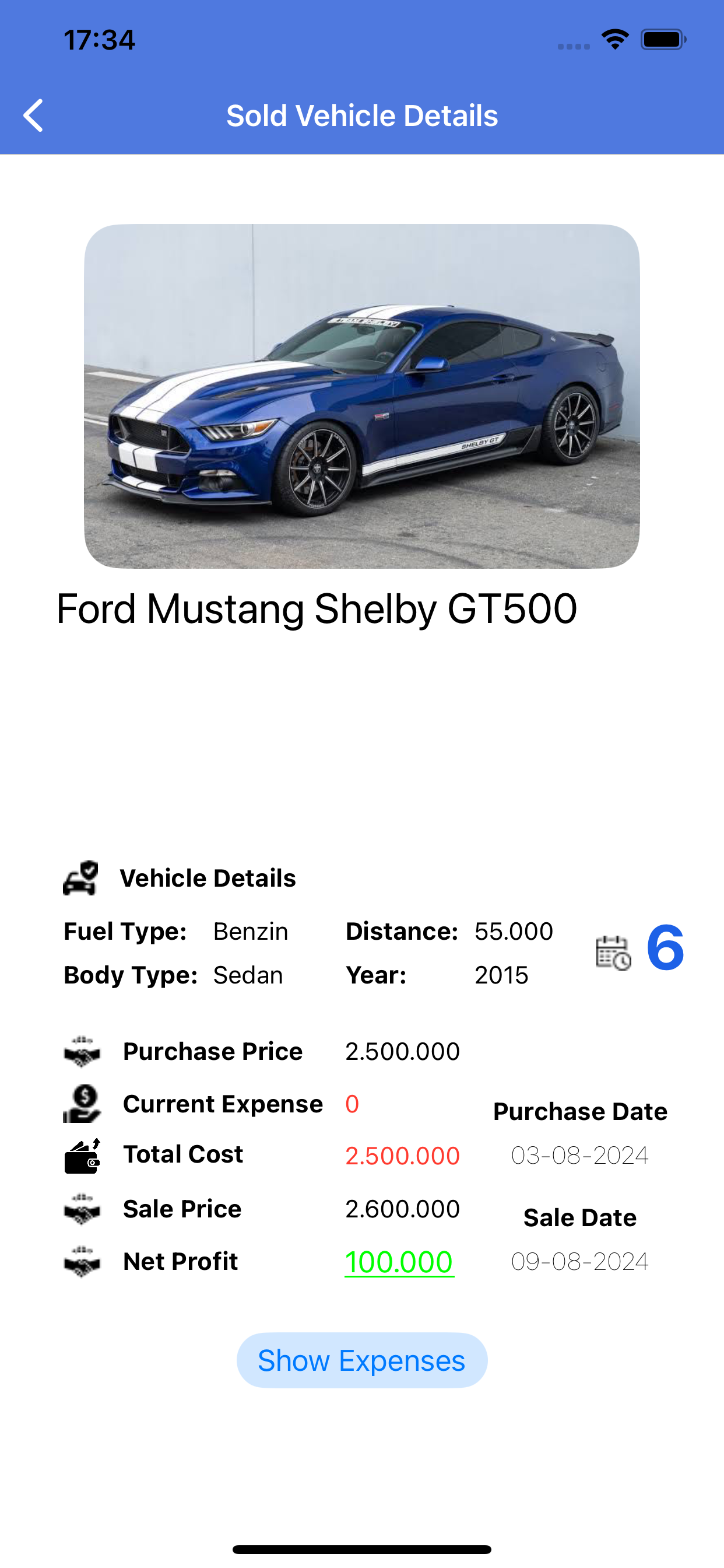 AutoCar - Expense Tracker
