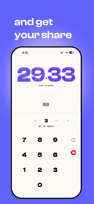 What's My Share: Split Bills screenshot 3