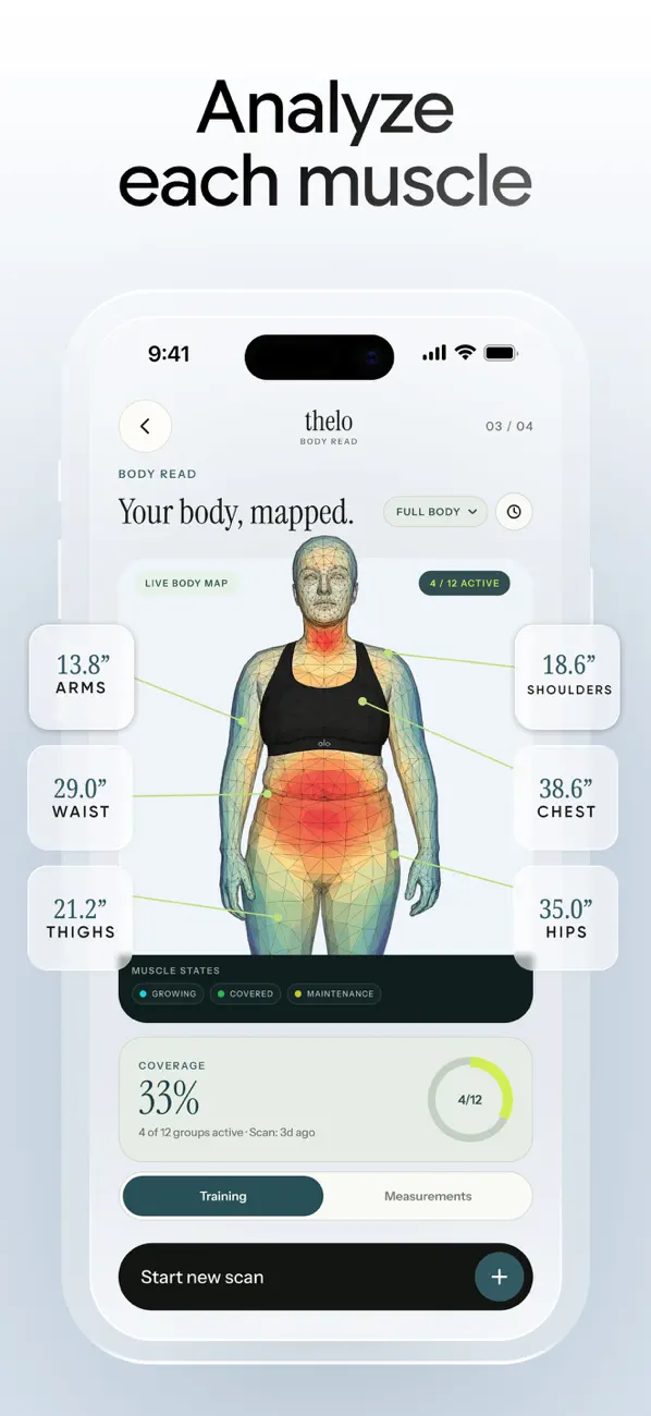 Screenshot #3 pour Thelo: musculation & forme IA