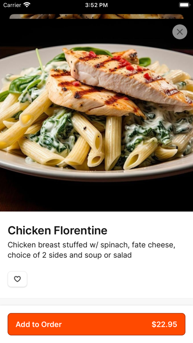 Georgia Diner To Go iPhone screenshot 3 - Food & Drink app