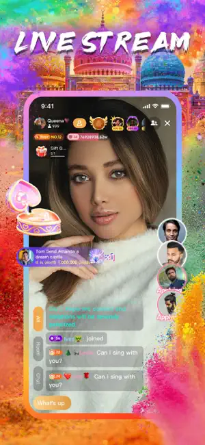 Vone   Live, Video Party & Fun iPhone screenshot 2