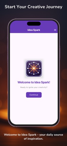 IdeaSpark – One Idea a Day Screenshot 1 of 5