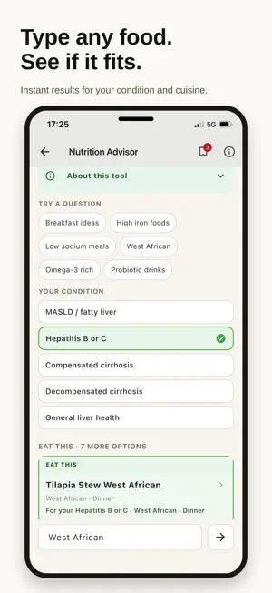 Liver Nutrition App screenshot 4