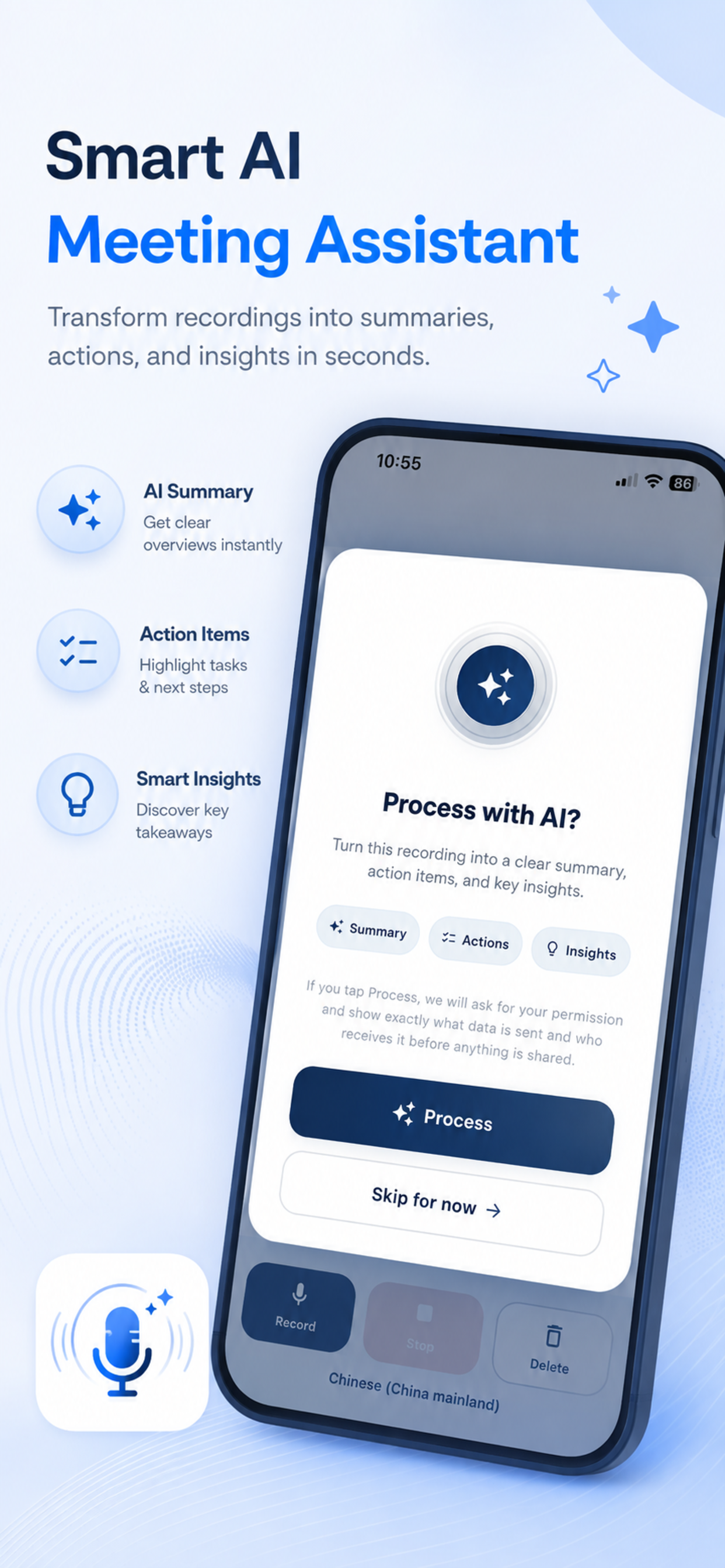 Voicenotes: AI Note Taker screenshot 3