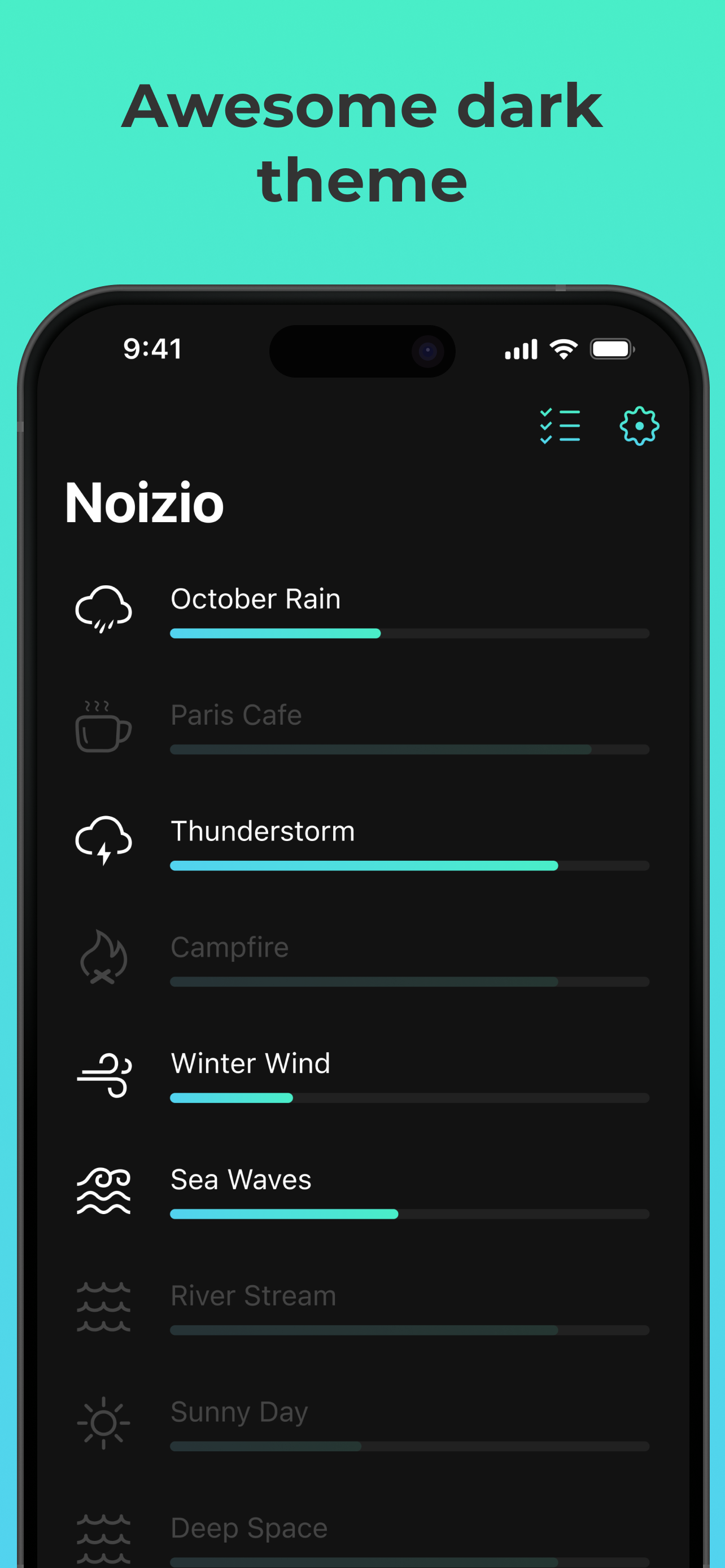 Noizio — focus, relax, sleep