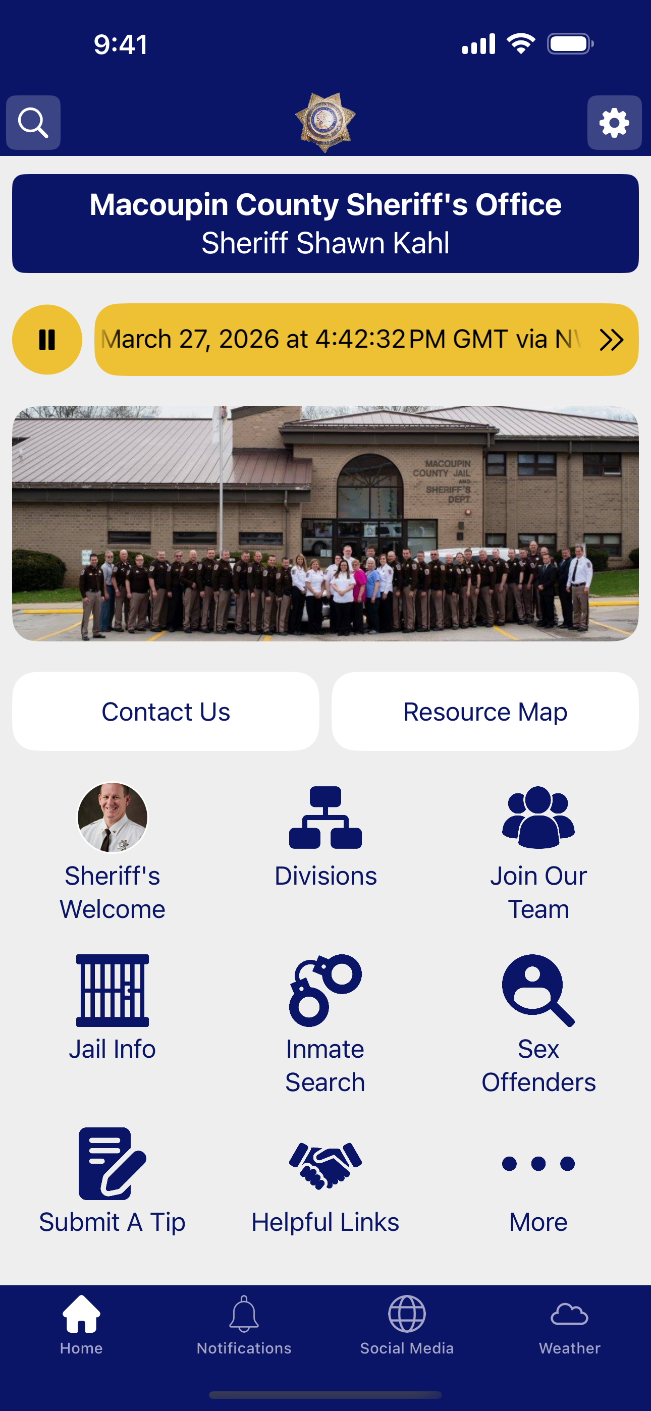 Macoupin County Sheriff IL