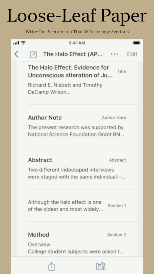 Citer: Paper Format & Citation - 1.0 - (iOS)