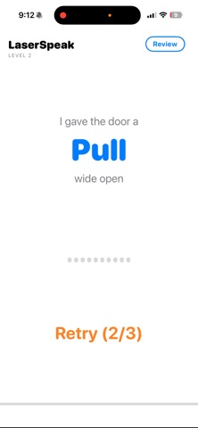 LaserSpeak - Accent Reduction iPhone screenshot