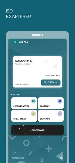 EHS Integrated Exam Prep (+AI) iPhone Screenshot 1