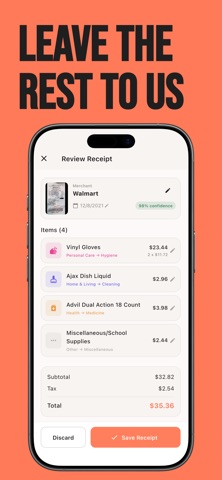 Smart Receipt: Scan & Track Screenshot 3 of 6