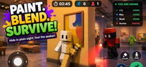 Color Hide Party Online screenshot