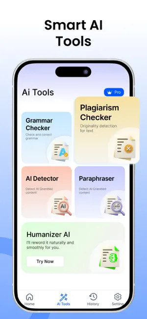 AI Writing detector humanizer screenshot 1