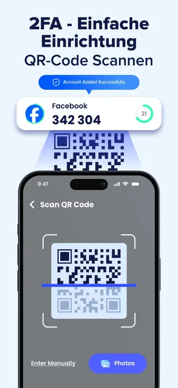 Authenticator App - 2FA Auth. screenshot 3 of 6