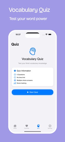 Hindi Dictionary App screenshot