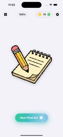 Color By Number Art: Pixel Cat screenshot