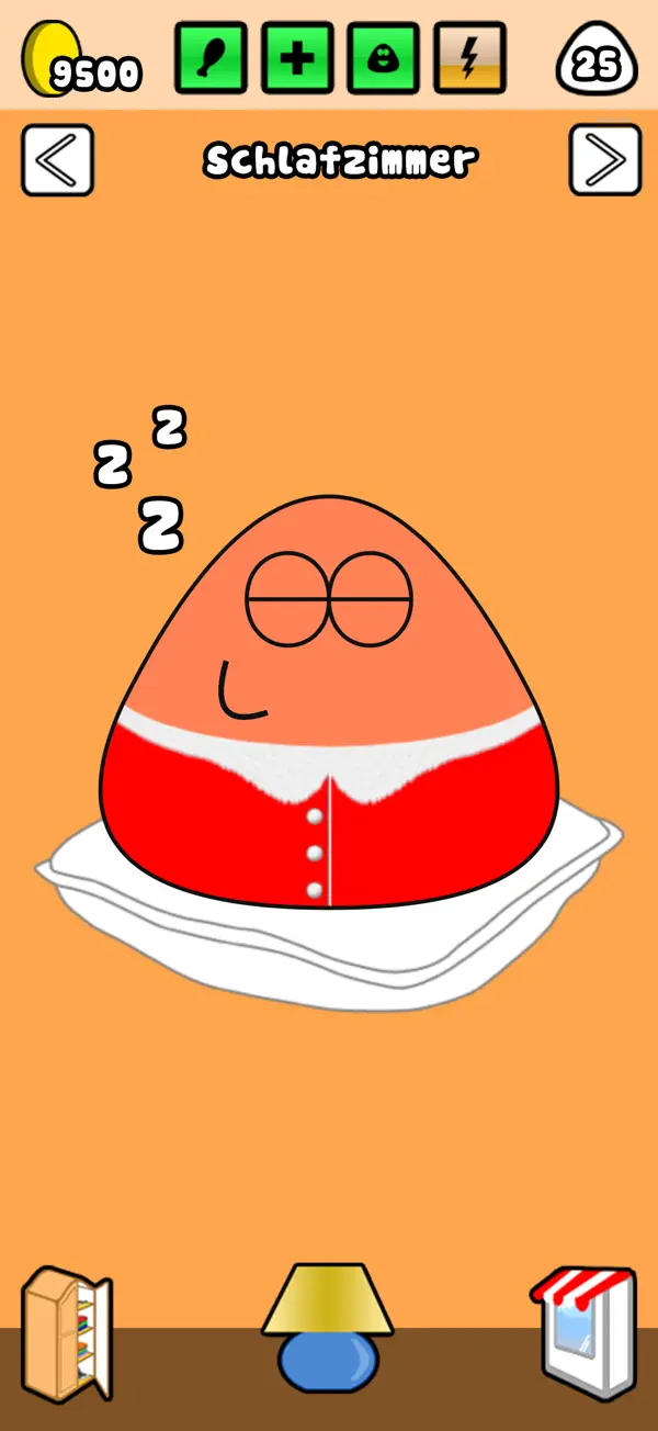 Pou iPhone Spiel Screenshot 4 – Spiele