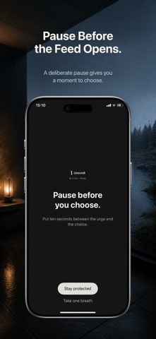 Unscroll: Screen Time iPhone screenshot