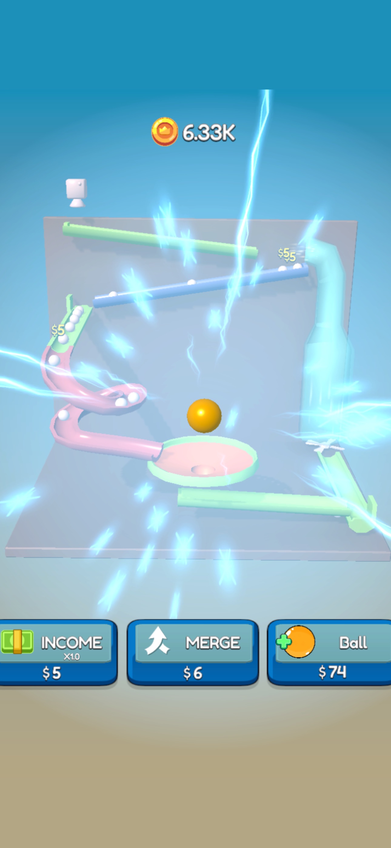 Screenshot 2 of Idle Marble Magic