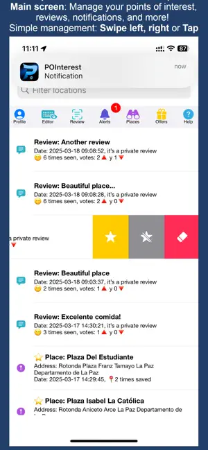 POInterest screenshot 1