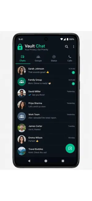 Vault - Chat screenshot 4