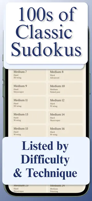 Pencil Sudoku: Variant Puzzles screenshot 2