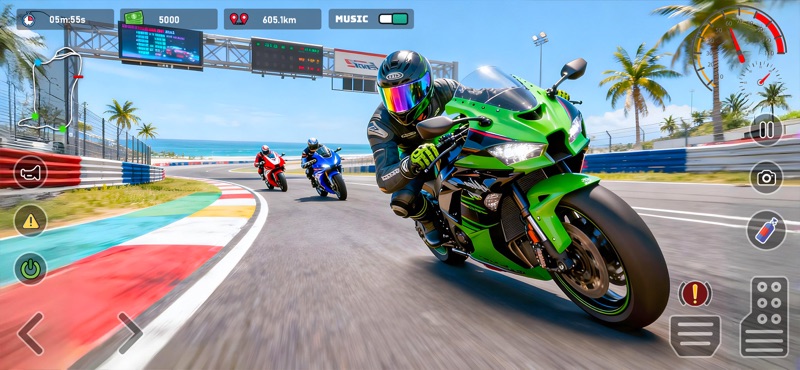 Moto Jogos de Corrida de Moto screenshot 2