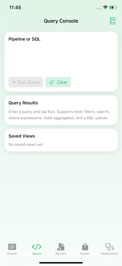 Screenshot 3 di 6 di Spoor Ledger