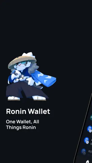 Ronin Wallet screenshot 1