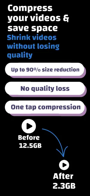 Compress videos - Size Reduce screenshot 1