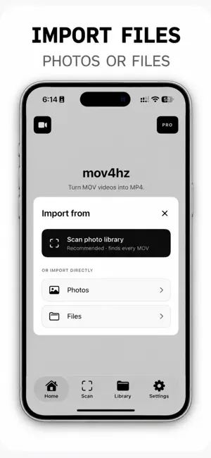 MOV Video Converter: mov4hz screenshot 4