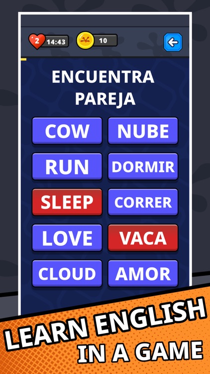 Easy Lizzy: English words