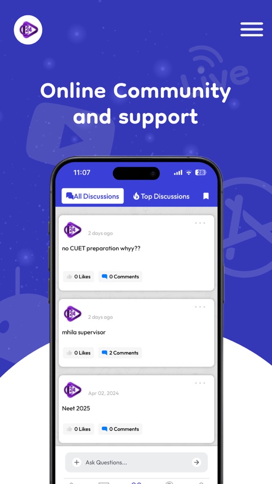 #3. Class24 - Exam Preparation App (iOS) 由: Imran Khan