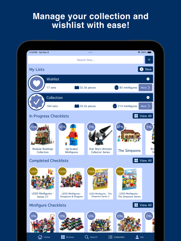 omgbricks for LEGO Sets iPad screenshot