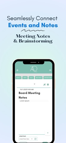 The AO Planner App Screenshot 4 of 4