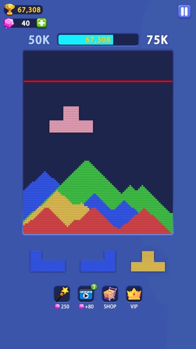 Sand Blast - Color Block Screenshot
