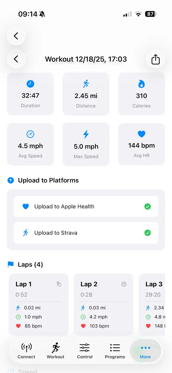 InclineFlow Screenshot 3