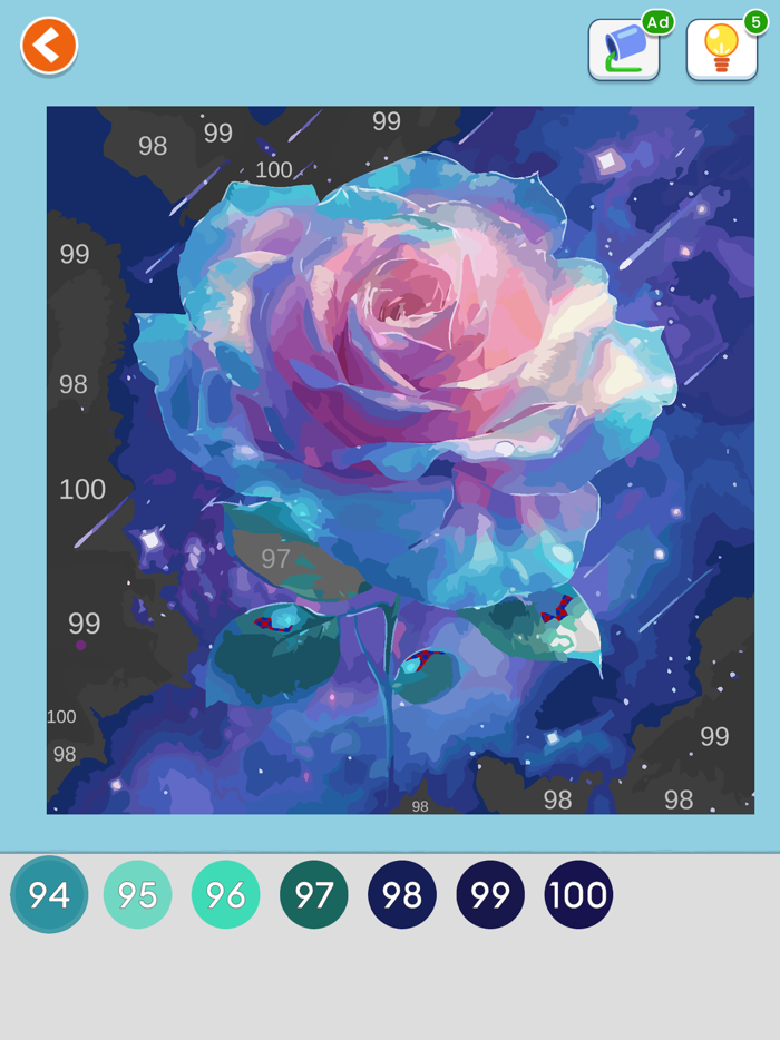 Color By Number - Oil Color