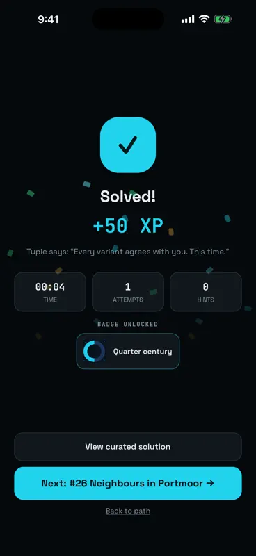 SQL Challenge screenshot 5 of 5