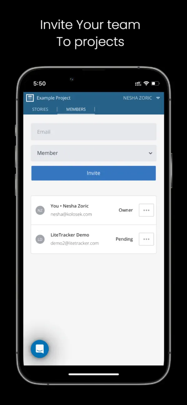 #5. Lite-Tracker (iOS) Által: Kolosek IT